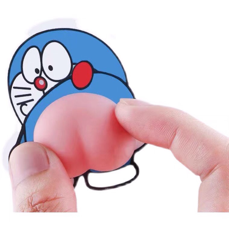 Hình dán Cậu bé bút chì Shin silicon dễ thương chống va đập, xước ô tô-Ráp