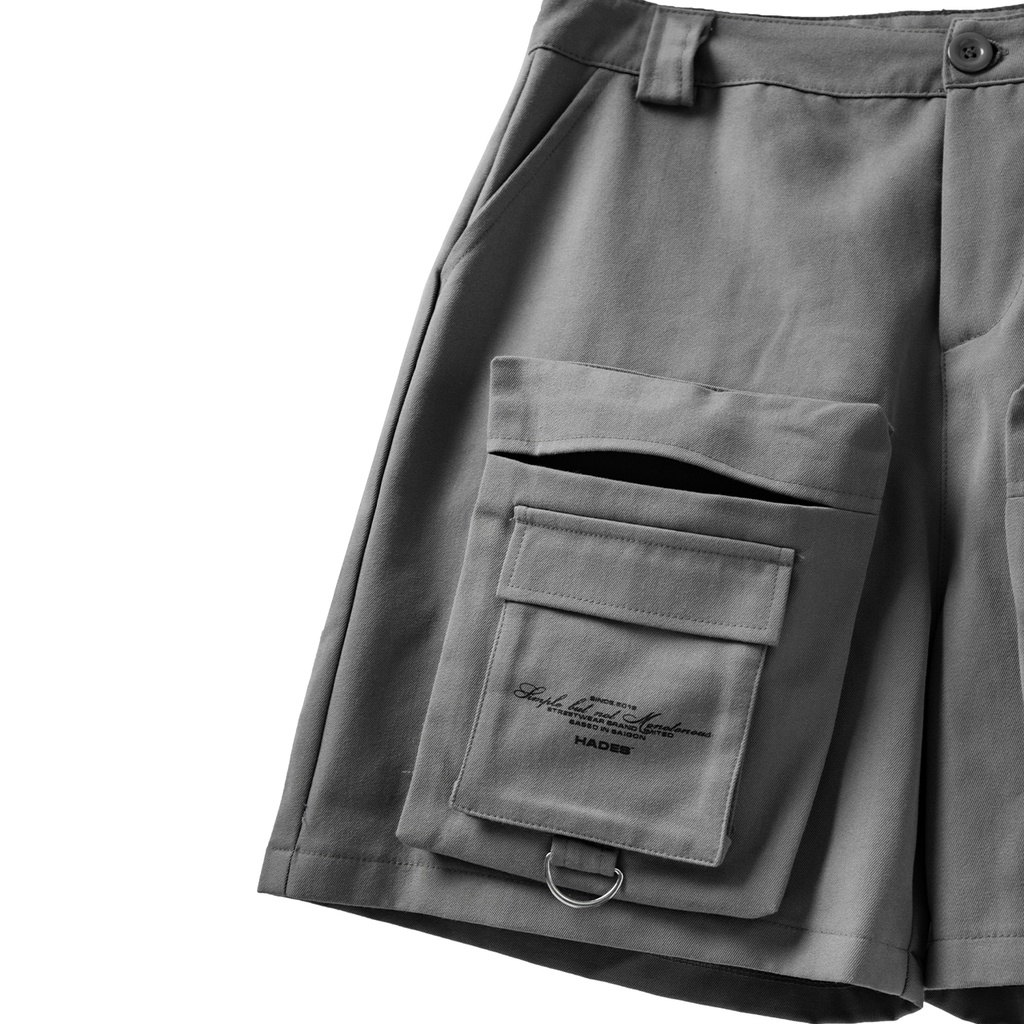 Quần Short Cargo LORRYLOAD Vải Kaki - HADES Brand Chính Hãng