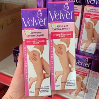 ( có video) Kem Tẩy Lông Velvet chính hãng  của Nga 100ml