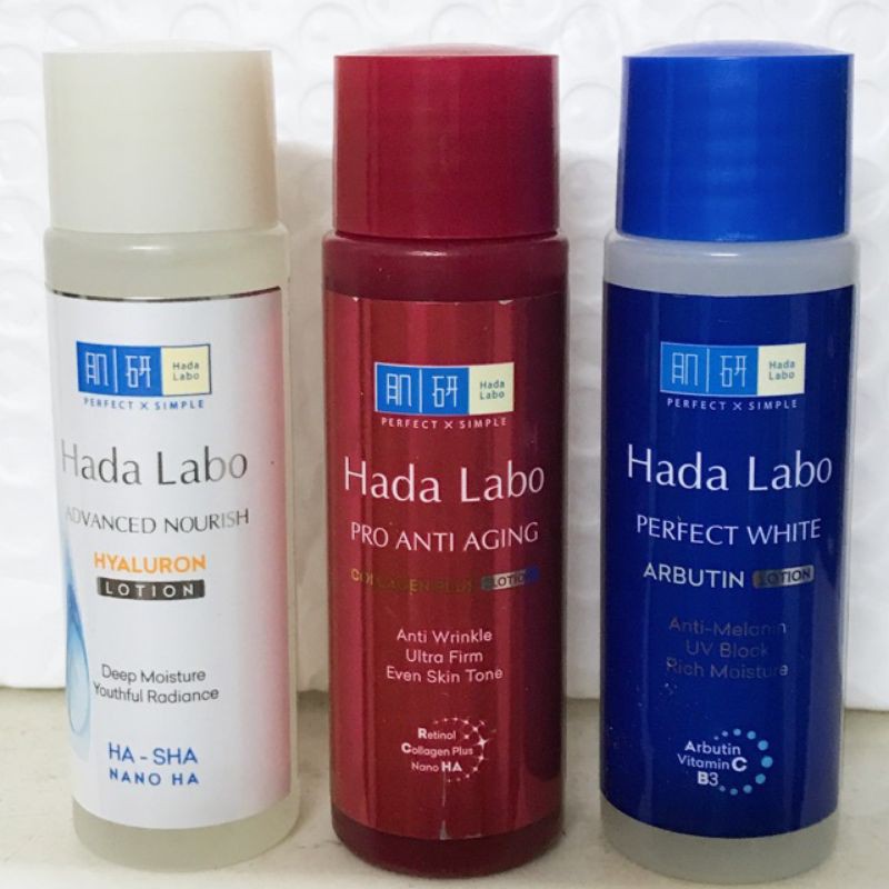 Dung dịch dưỡng trắng vượt trội lotion Hada labo Perfect White 40ml/20ml