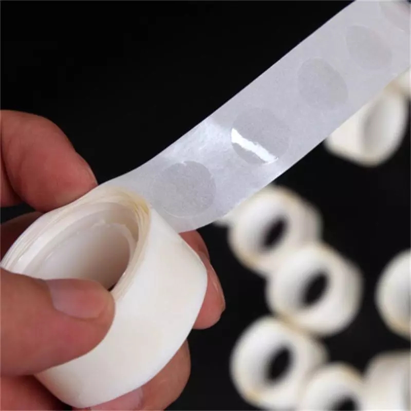 Cuộn 100 miếng dán bong bóng hình tròn trang trí đám cưới