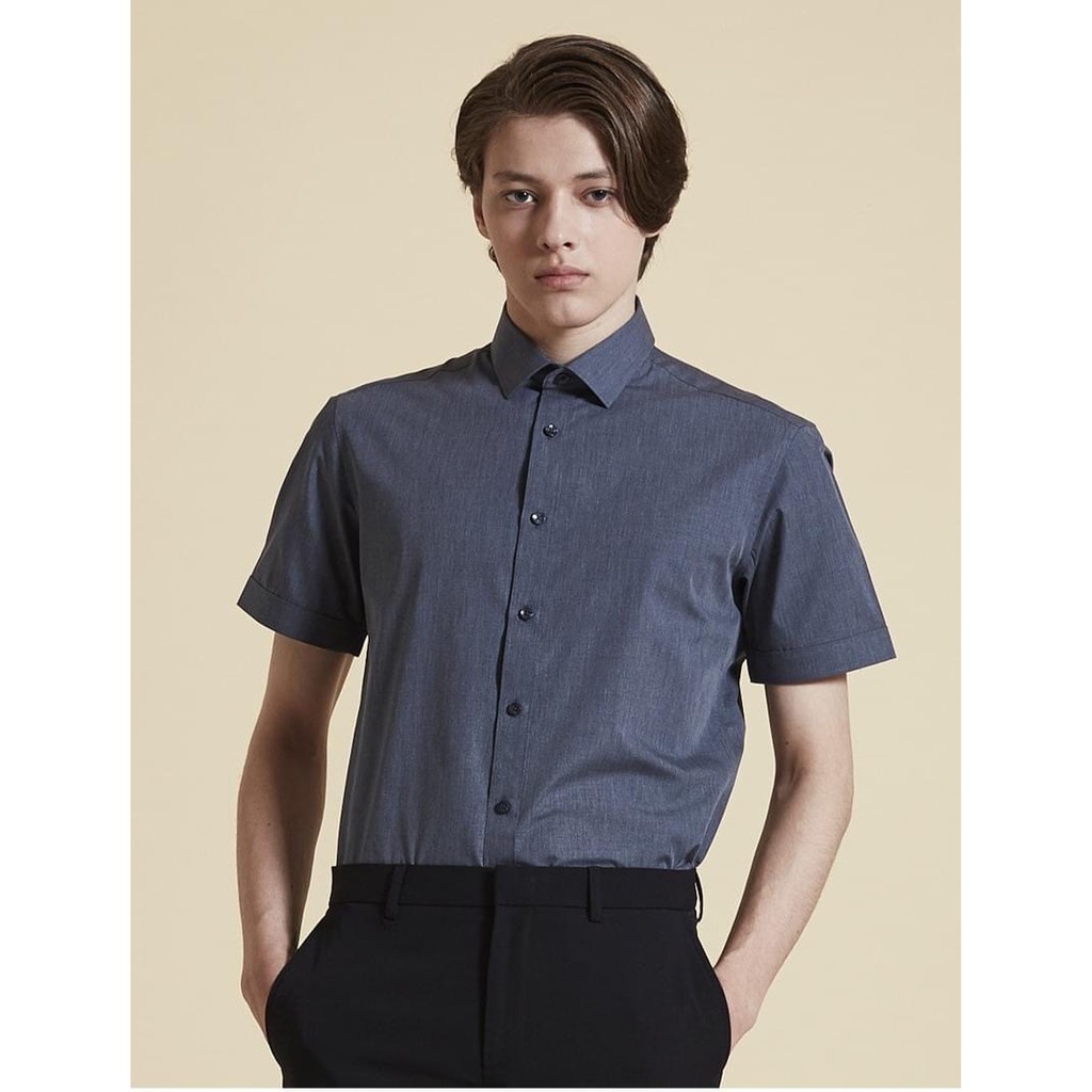 Sơ mi kẻ tăm STCO 0310 chống nhăn, nhẹ, thoáng