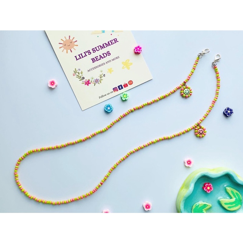 Dây đeo khẩu trang LILI DOPAMINE MASK CHAIN - LILI’S SUMMER BEADS