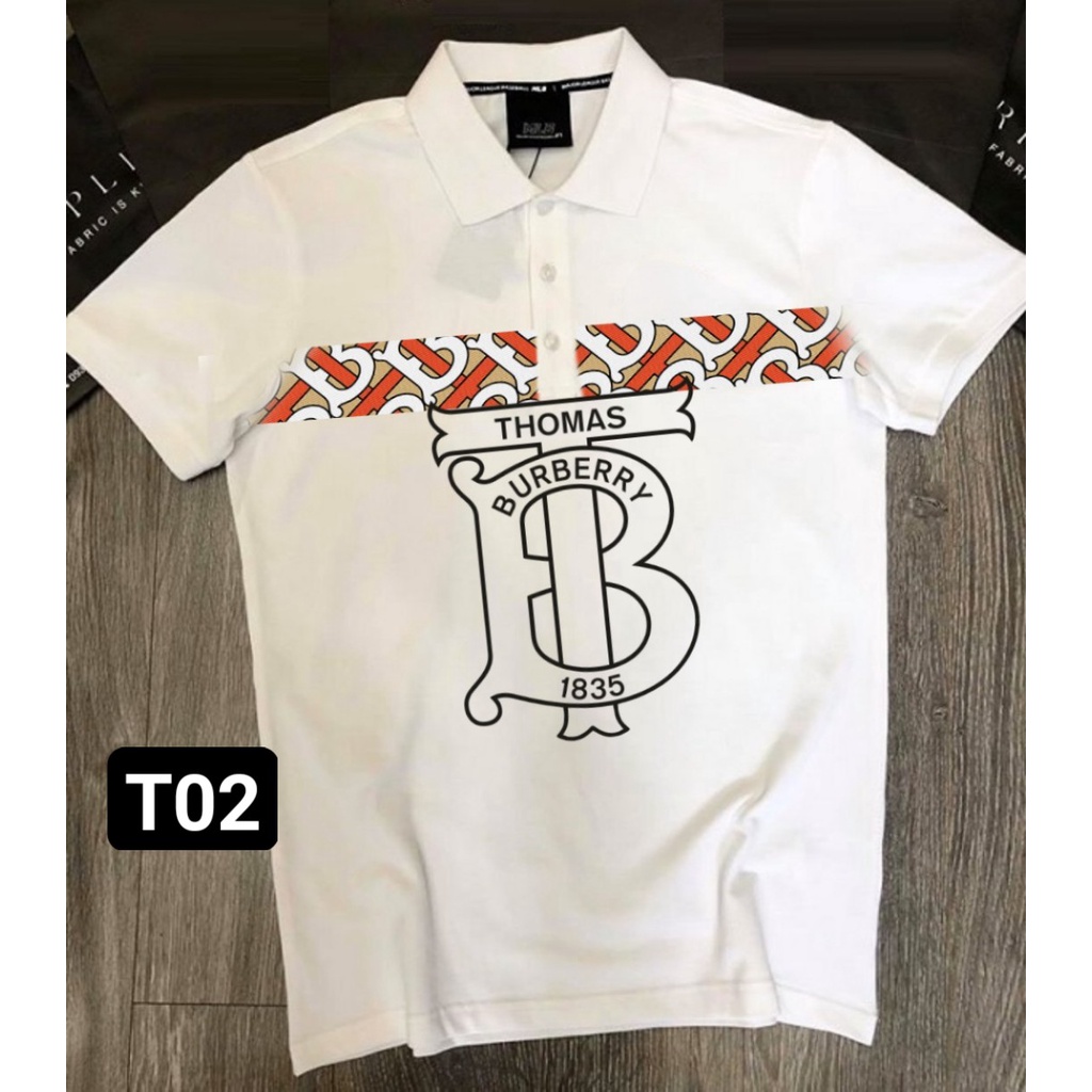 ÁO THUN POLO NAM CỔ TRỤ TAY NGẮN LOGO VẢI COTTON SANG TRỌNG, LỊCH LÃM