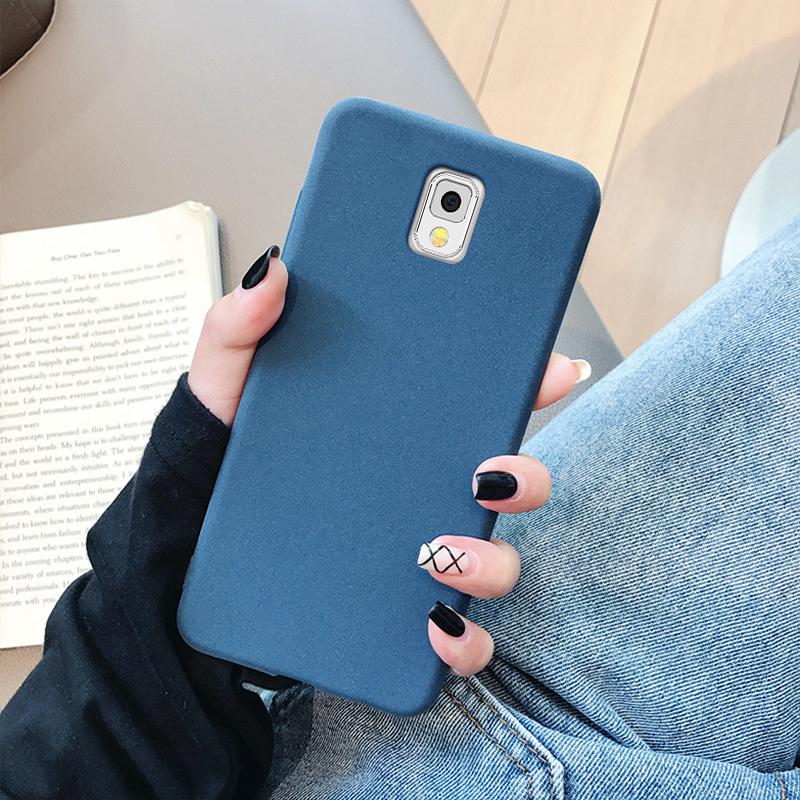 Ốp điện thoại Samsung Galaxy Note 5 Note 4 Matte Sandstone Soft Phone Case