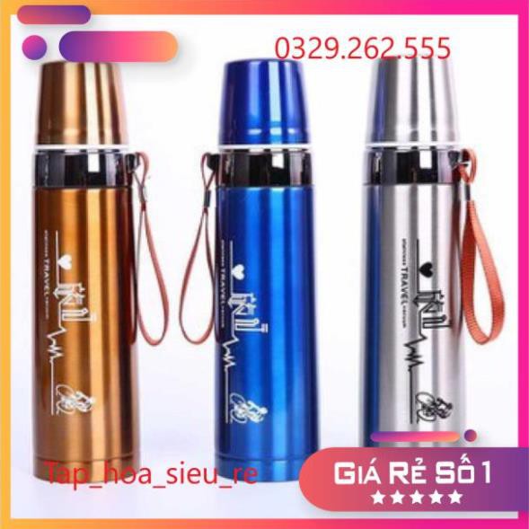 (Rẻ Vô địch) Bình giữ nhiệt inox cao cấp 750ml