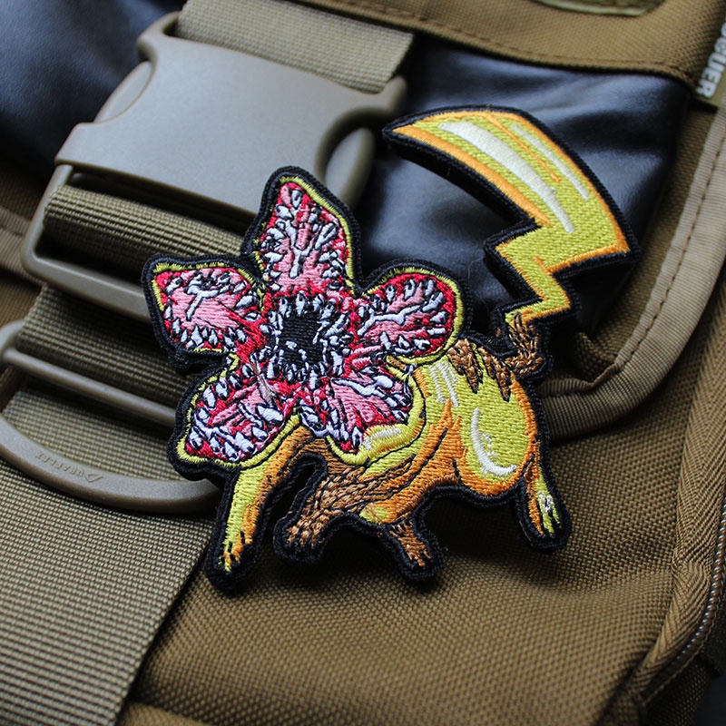 【Kích Thước】băng Đô/Băng Đô Hình pikachu/Muater anime 3D Thêu Có Khóa Dán Dùng Để Trang Trí Balo Quần Jean/Badges/Băng Cá Nhân/Vòng Tay