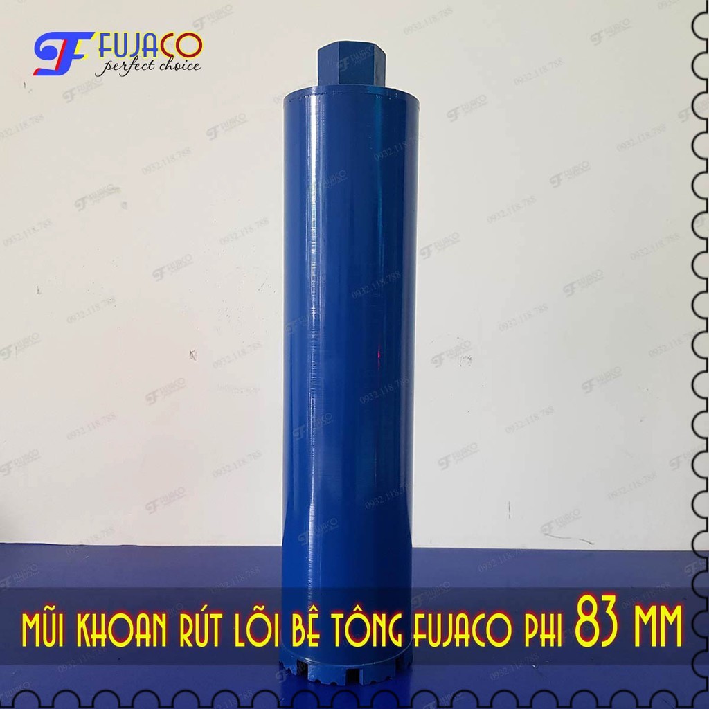Mũi khoan rút lõi phi 83 mm - FUJACO