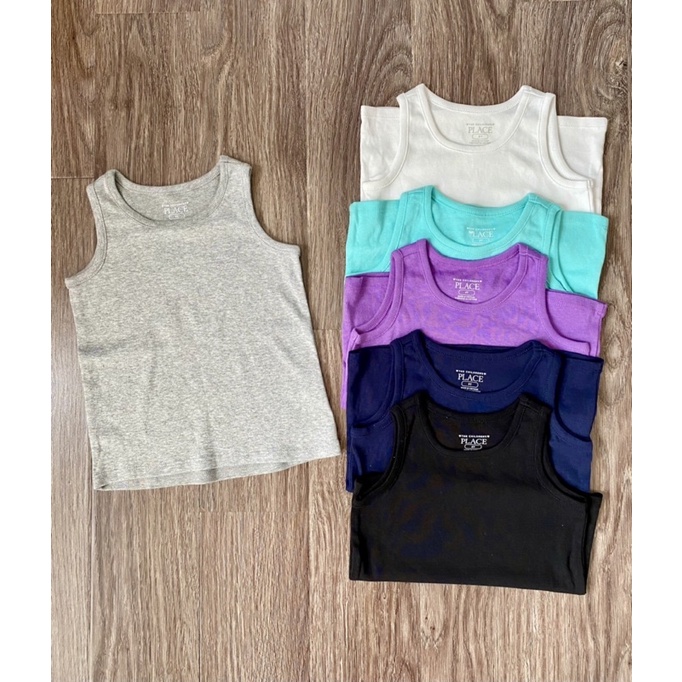 Áo ba lỗ cotton xuất dư xịn hãng Place cho bé 6m-5y.