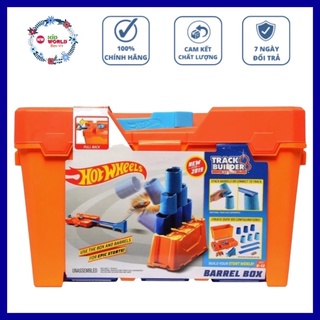 Bộ đường ray đua Hot Wheels Track Builder System Set đa năng.