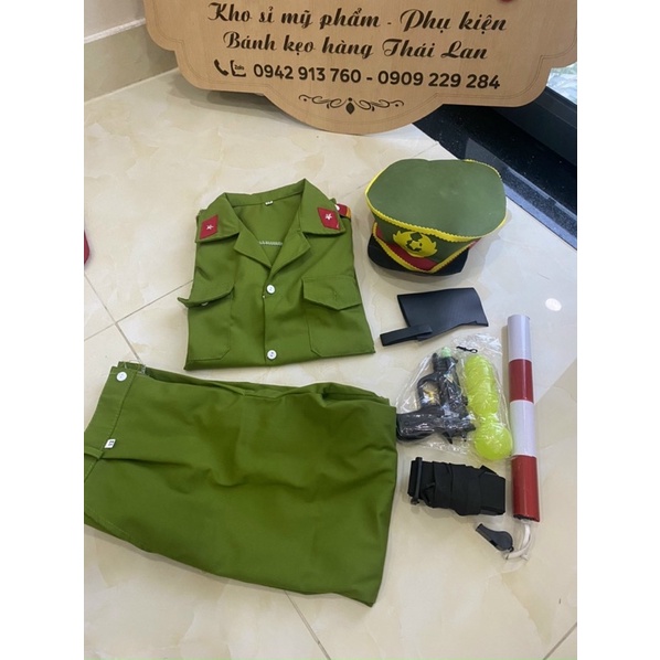 BỘ ĐỒ CHƠI CÔNG  AN CHO BÉ