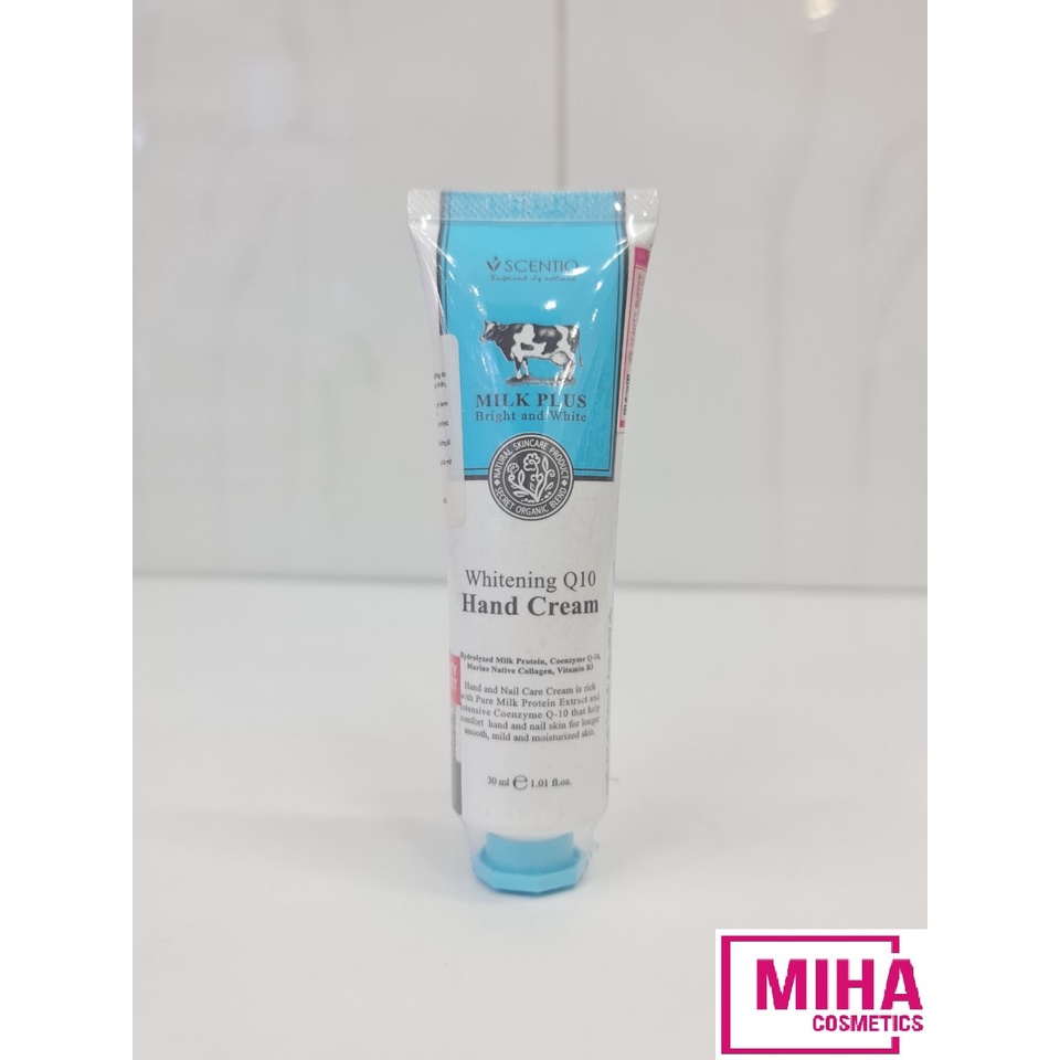 Kem Dưỡng Da Tay Mềm Mại Mịn Màng Beauty Buffet Scentio Milk Plus Q10 30ml Thái Lan