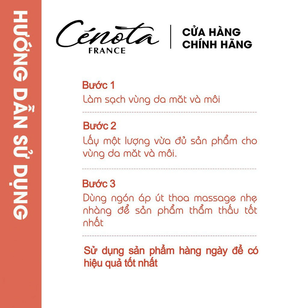 Son dưỡng môi Cénota Lip Gloss Balm, son dưỡng ẩm mềm môi, tẩy da chết | BigBuy360 - bigbuy360.vn