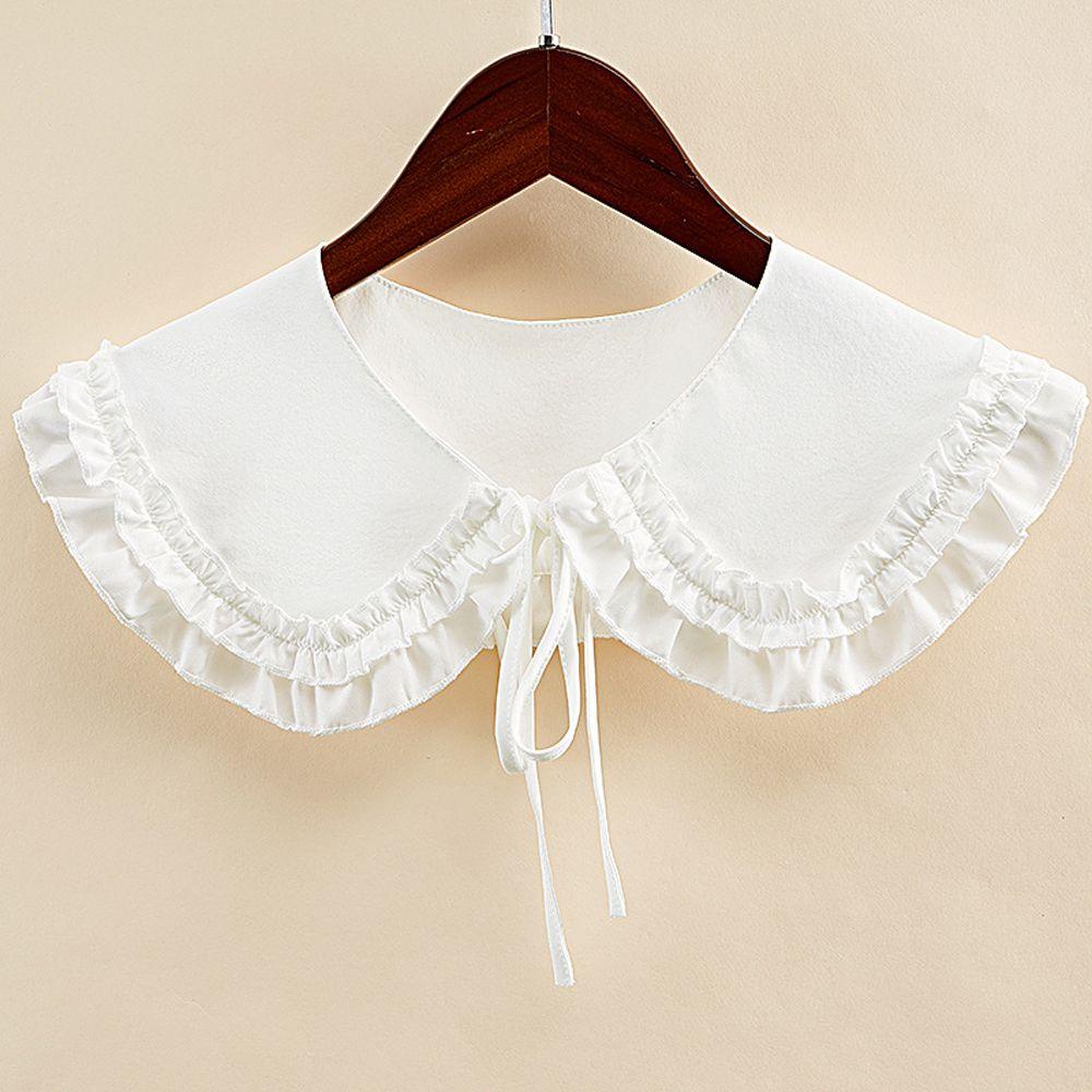 Khăn Choàng Cổ Dệt Kim Hai Lớp Phong Cách Lolita Nhật Bản Ngọt Ngào WMES15H Cho Nữ