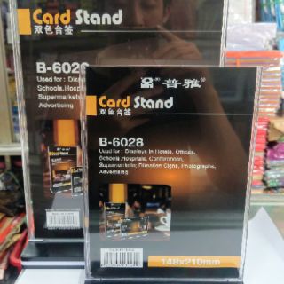 Menu mica A5-A4 đứng loại đẹp