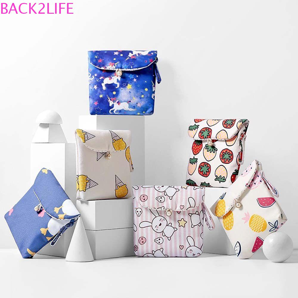 Back2life Túi Đựng Khăn Giấy / Thẻ Tín Dụng Mini Bảo Vệ Mặt Trang Sức / Kinh Nguyệt Cho Nữ