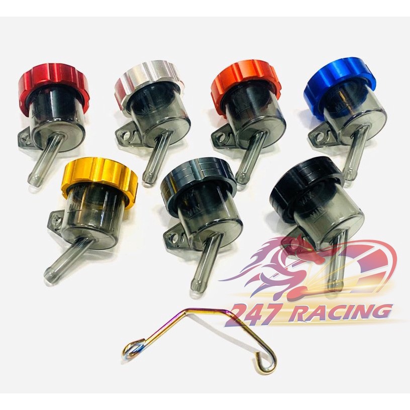 Combo bình dầu khói nắp CNC tặng kèm pass Titan gắn Tay thắng xe máy siêu rẻ đẹp nhiều màu
