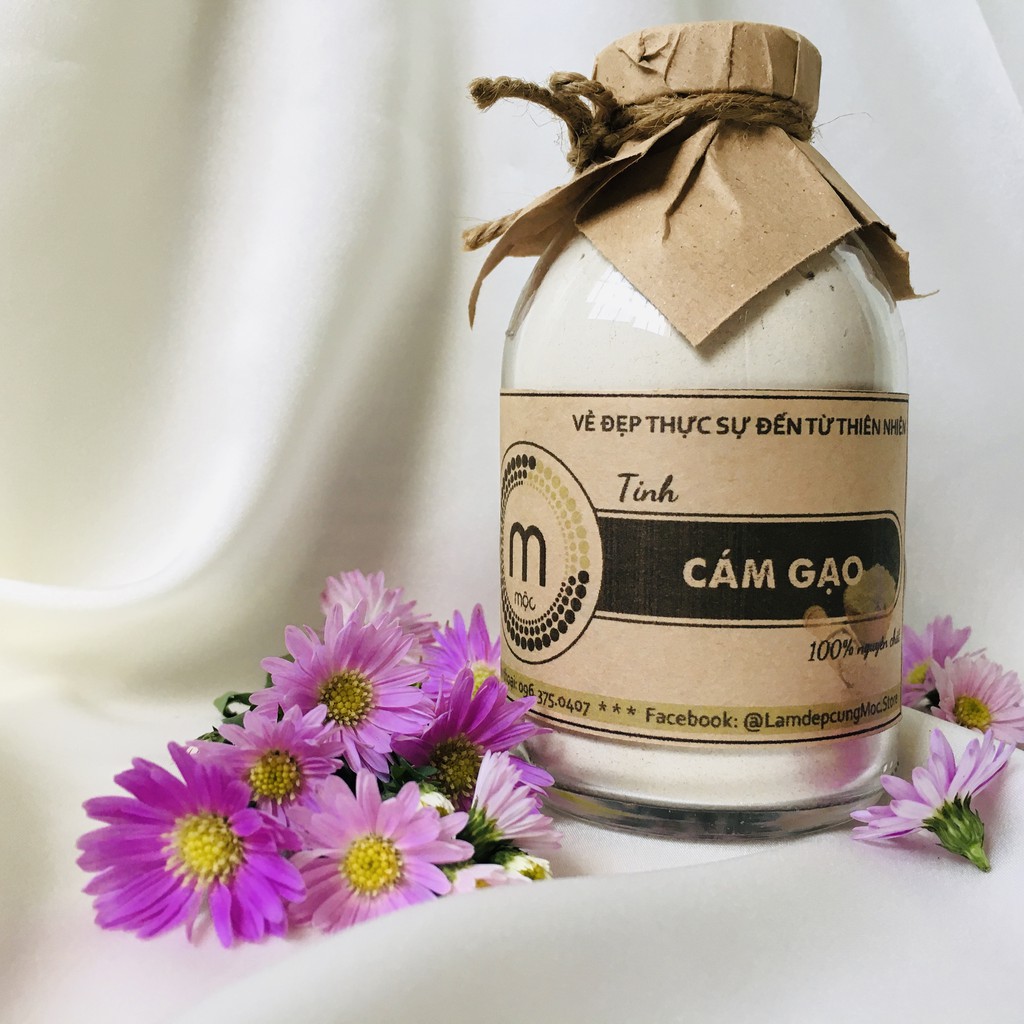 Bột Tinh Cám Gạo thiên nhiên đắp mặt nạ nguyên chất 200ml (140g) | BigBuy360 - bigbuy360.vn