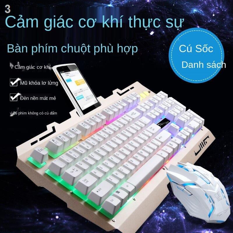 ✐﹍☬Làm theo bộ bàn phím và chuột báo sáng thao tác dạ quang cảm nhận nhà văn phòng ăn gà chơi game máy tín