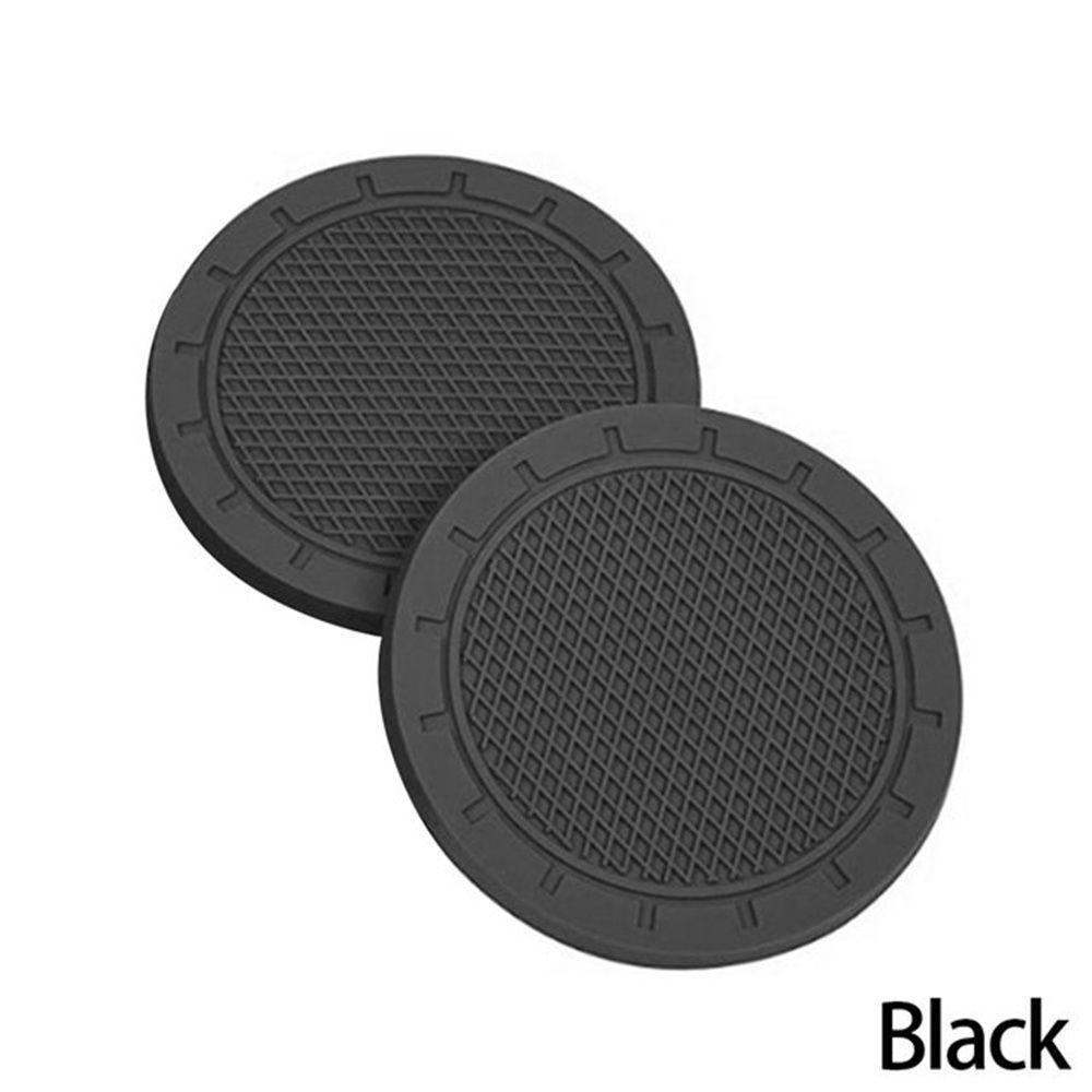 Set 4 Miếng Lót Cốc Chống Trượt 7cm Trang Trí Nội Thất Xe Hơi