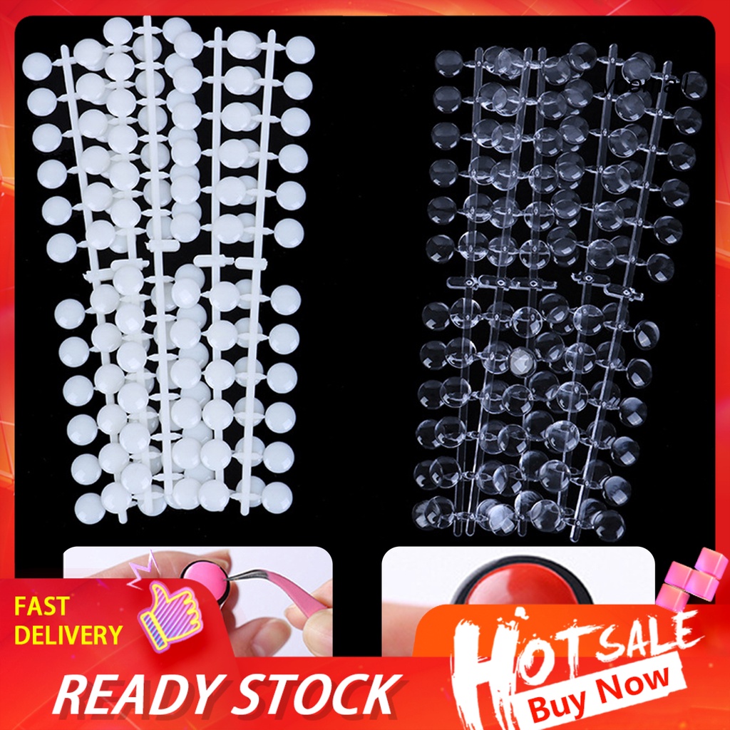 1 Bộ Thẻ Màu Sơn Móng Tay Bằng Nhựa Tinh Tế