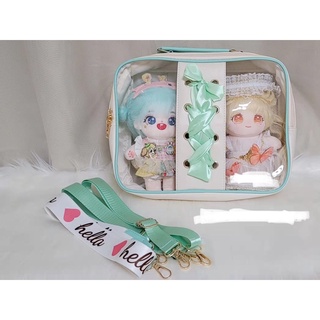 Túi đựng doll 20cm balo/túi đeo chéo xinh xắn dễ thương