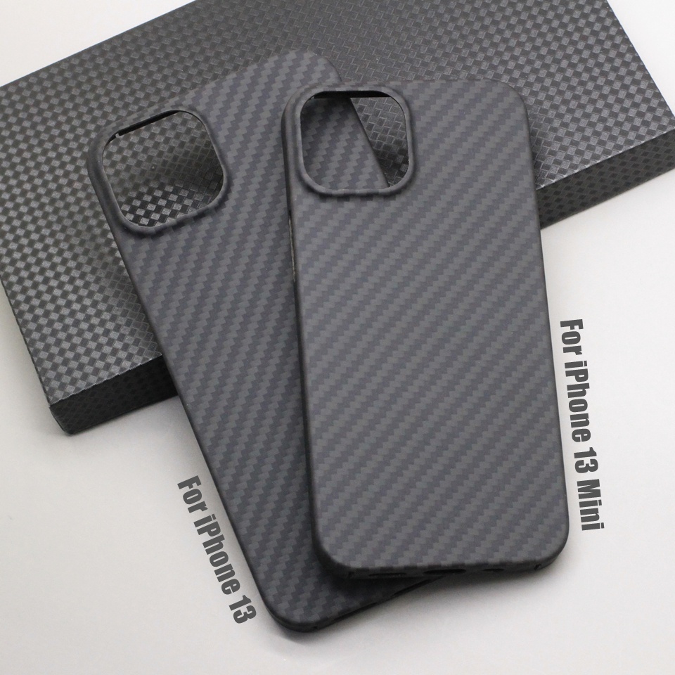 Ốp Điện Thoại Sợi Carbon Siêu Mỏng Cho Iphone 13 12 11 Pro Max i13 12 Mini X XR XS Max