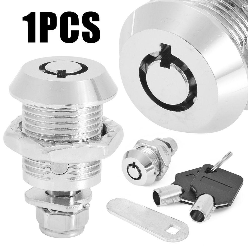 Bộ Ổ Khóa + 2 Chìa Khóa Hình Trụ Độc Đáo DIY