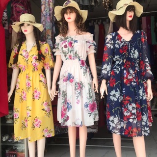 ĐẦM MAXI HOA - VOAN LỤA