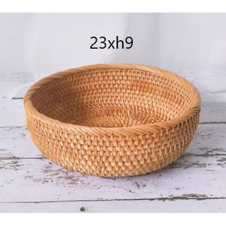 Bát mây đựng rau củ quả (bộ 3 bát)