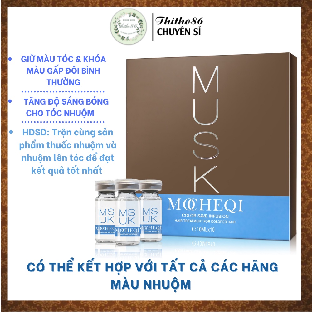 Tinh Chất Khóa Màu Tóc Nhuộm MOCHEQI MUSK