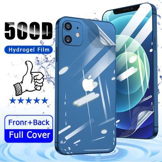 Dán phim bảo vệ cho Iphone 11 12 Pro Max 7 8 6s 6 Plus Se 2020 Miếng dán màn hình cong Xr X Xs bảo vệ mặt trước và mặt sau