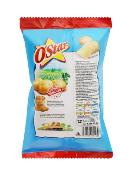 Snack khoai tây O'Star (Ostar) Orion® gói 36g vị tảo biển/muối/kim chi Hàn Quốc | BigBuy360 - bigbuy360.vn