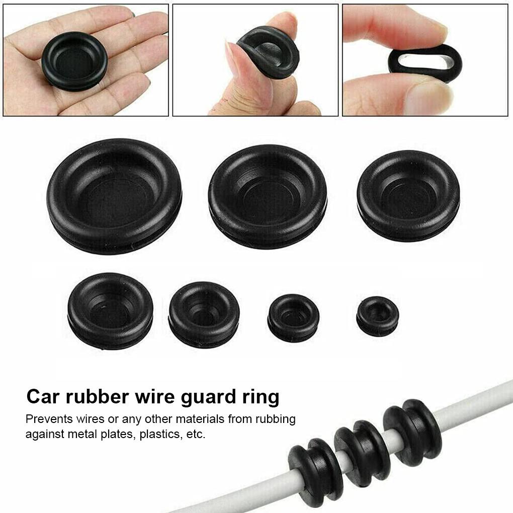 Set 200 Vòng Đệm Cao Su 7 Kích Thước 7 14-25 4mm Chuyên Dụng Cho Xe Hơi
