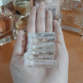 Set ống test nước hoa lua 15 mùi - hết mùi acqua