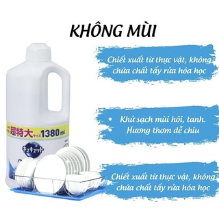 Nước rửa chén bát Kao hàng nội địa Nhật