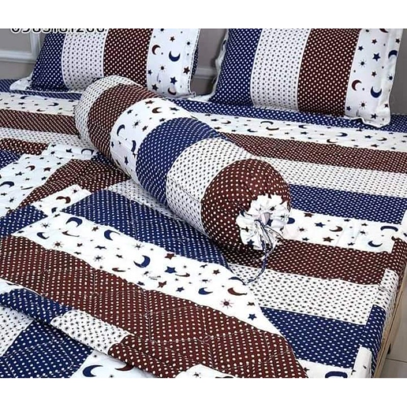 Ga gối thắng lợi cotton 100% hàng chính hãng 1m6 x2m,1m8 x 2m{chân nệm