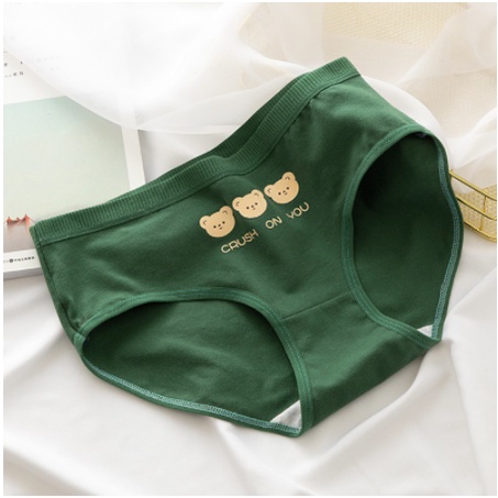 mẫu hot*Quần Lót Cotton Cao Cấp #cute Gấu Xanh