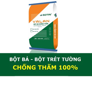 Bột bả chống thấm - Bột trét tường chống thấm - Bảo hành 10 năm