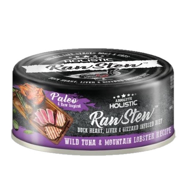 PATE ABSOLUTE HOLISTIC RAWSTEW CHO CHÓ MÈO - LON 80G
