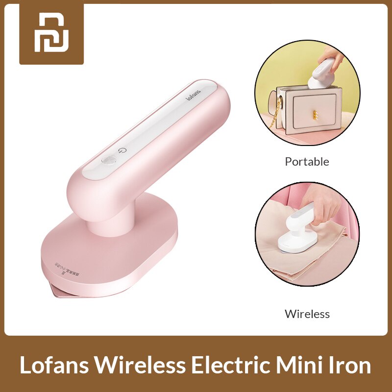 Bàn ủi mini không dây Xiaomi Lofans YD-017 Làm nóng nhanh ngắt điện thông minh tay cầm xoay được tiện dụng