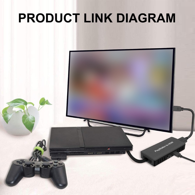 Bộ Chuyển Đổi Hiệu Quả Cao PS1 Cho PS2 PS3 Sang PS2 PS1 10