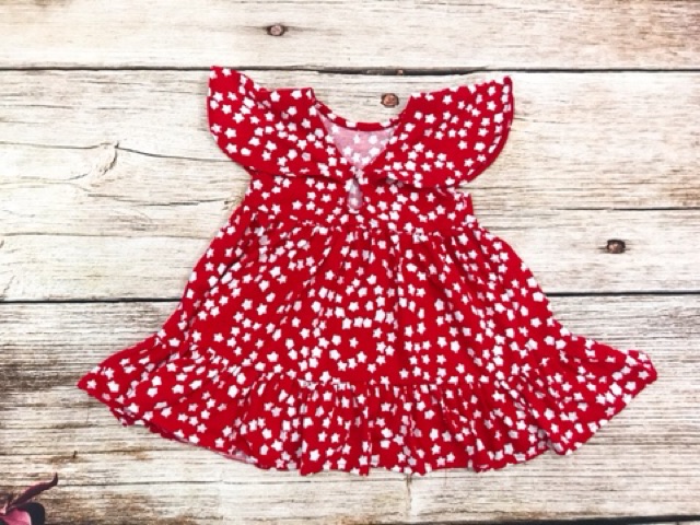 Đầm thun bé gái