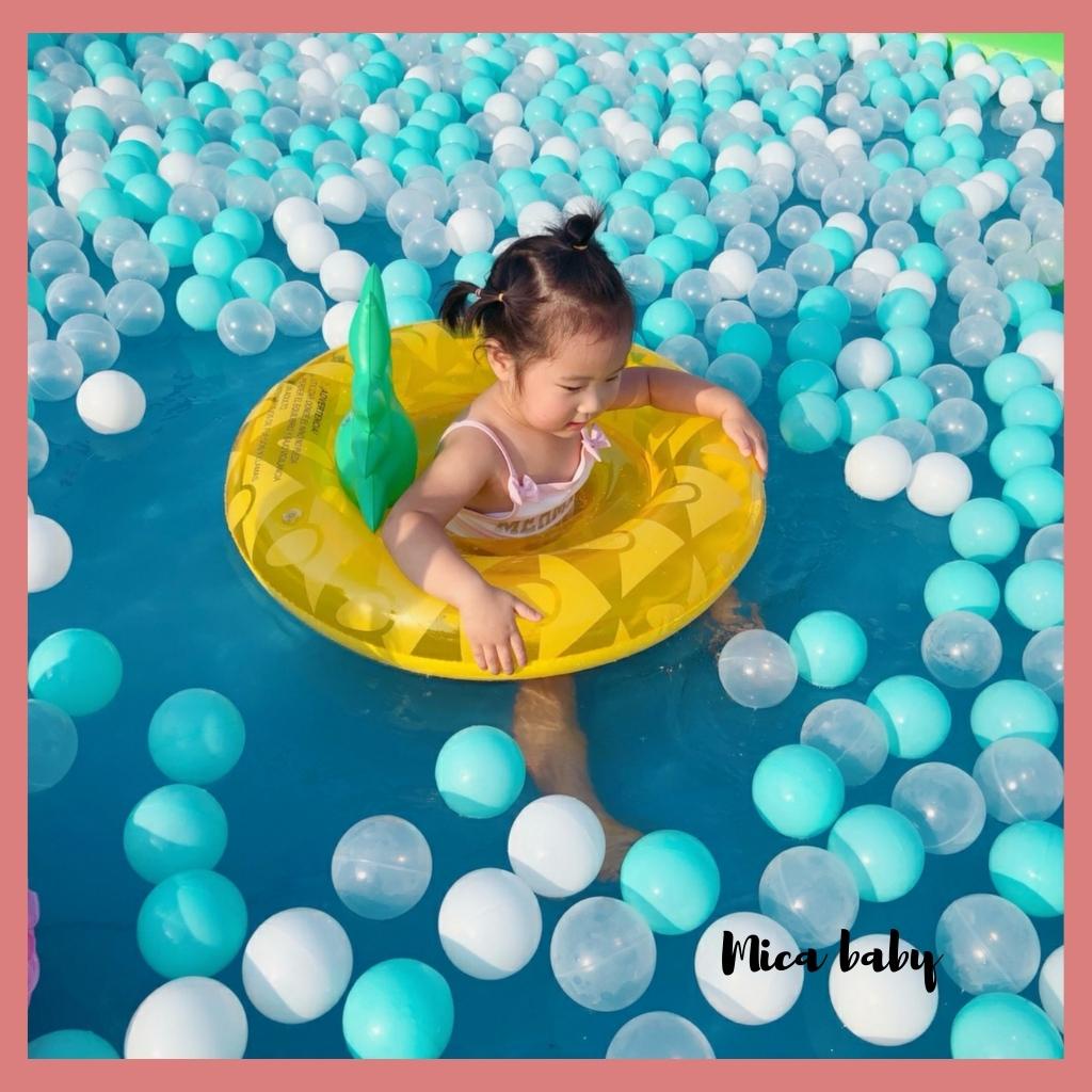 Phao bơi cho bé hình quả dứa chống lật đáng yêu PB10 Mica baby