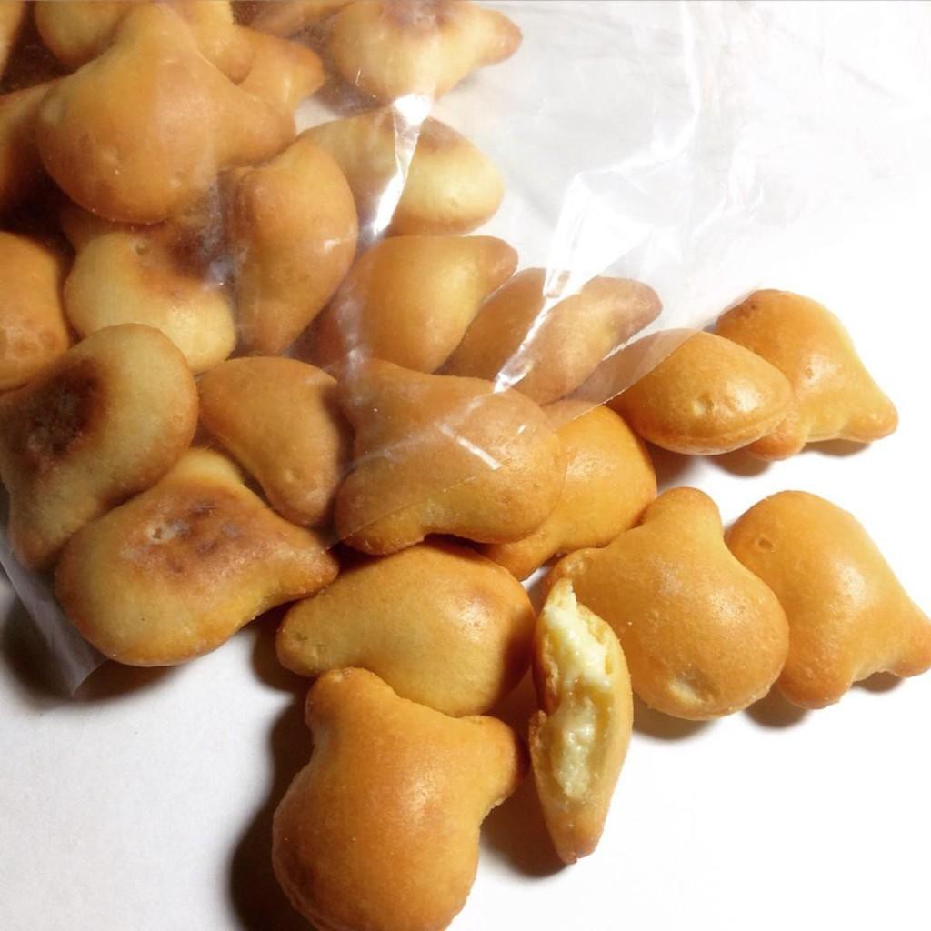 2 LẠNG BÁNH GẤU NHÂN KEM HÀNG CHUẨN HIÊN HỒNG XỐP BÉO CHO KHÁCH THỬ