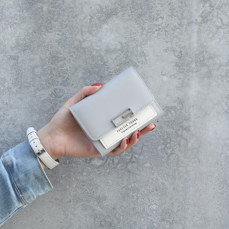 Ví Mini Có Khóa Thời Trang Dành Cho Nữ IELGY