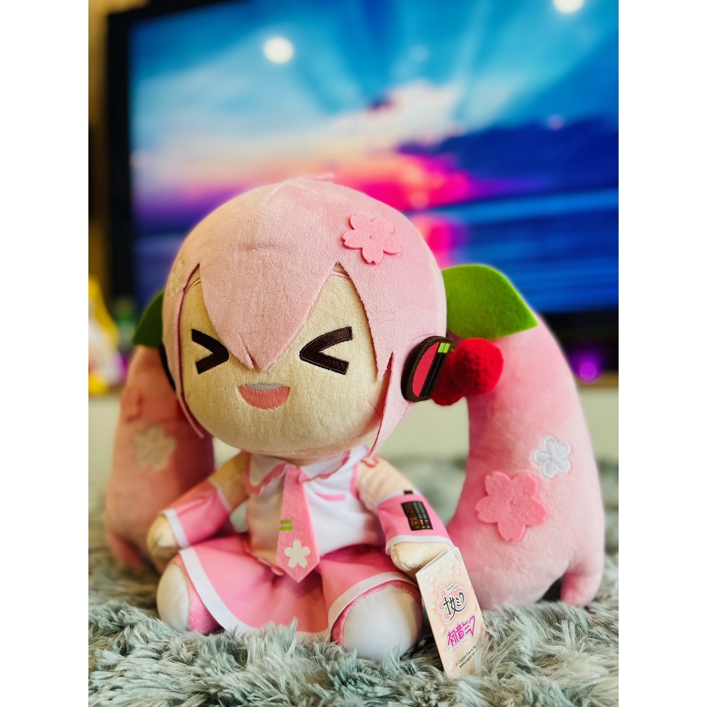 Gấu bông HATSUNE MIKU Phiên Bản Sakura Deformed 2022 - Hàng Nhật chính hãng TAITO