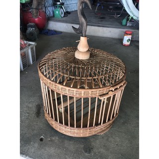 Lồng cu gáy Lạng Sơn ( hàng đẹp) khuyến mại 2 cóng ăn uống và 1 giỏ kê
