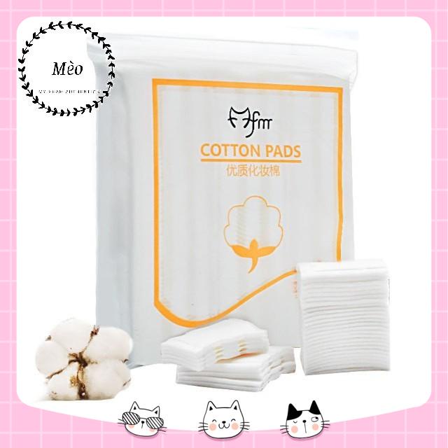 Bông tẩy trang 3 lớp Cotton Pads [Túi 222 miếng]