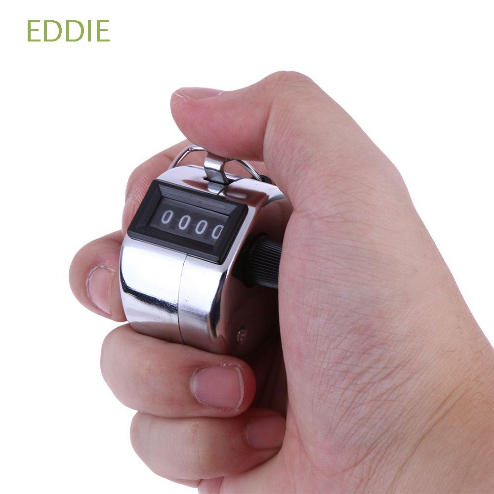 Đồng Hồ Đếm Giờ Cầm Tay EDDIE Max. Dụng Cụ Bấm Kim Loại 9999 Chuyên Dụng Chất Lượng